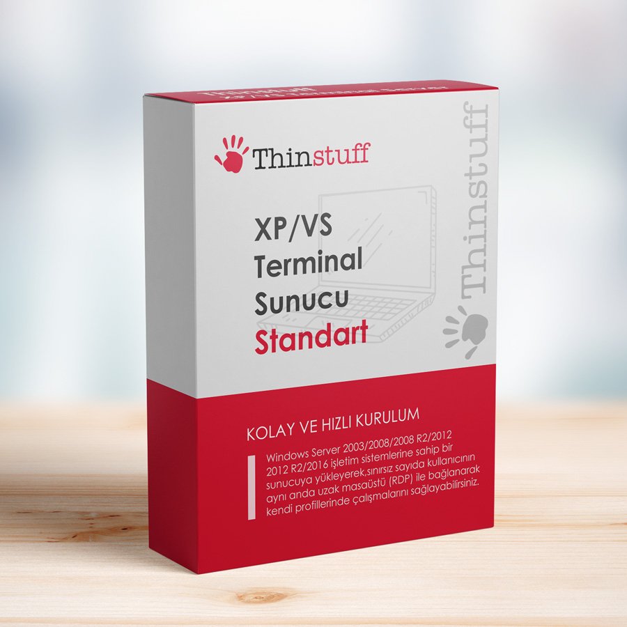 thinstuff-standart Thinstuff XP/VS Terminal Sunucu Standart - Görsel 1